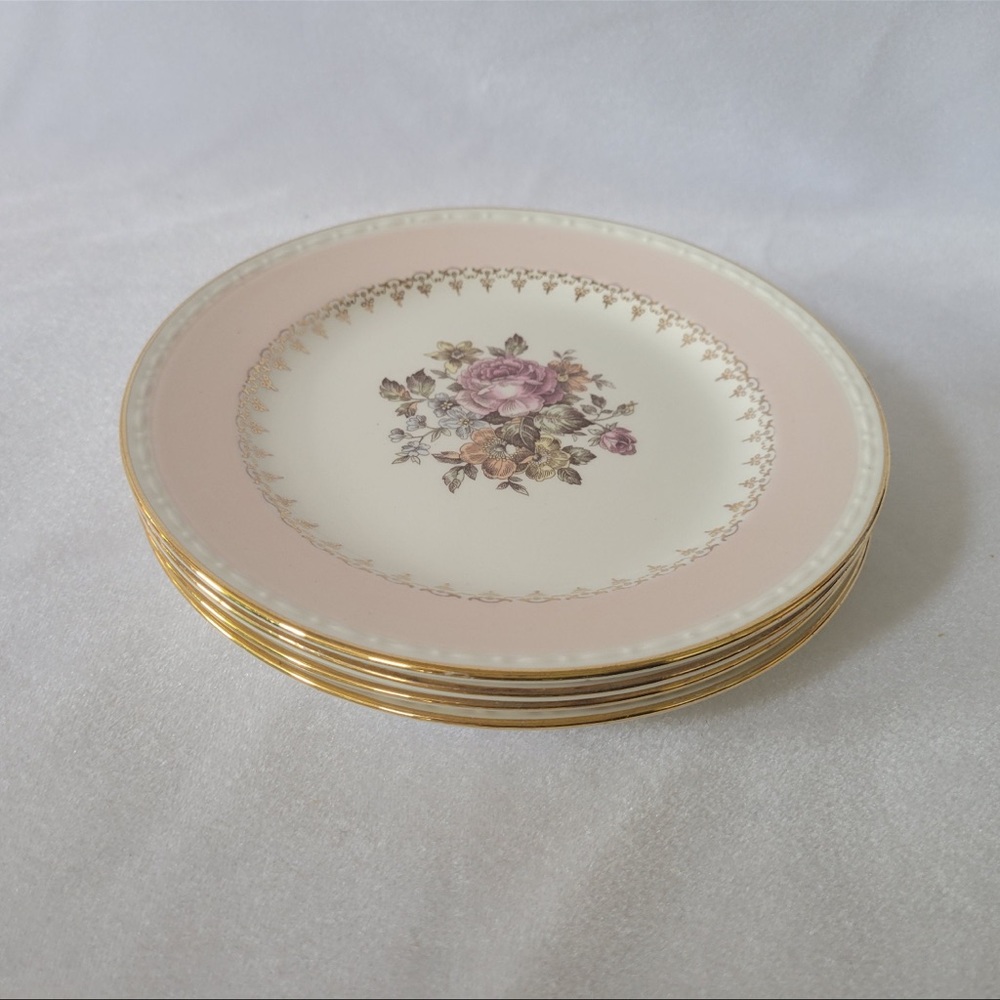 Homer Laughlin Eggshell Georgian ARCADIA Bread and Butter Plates